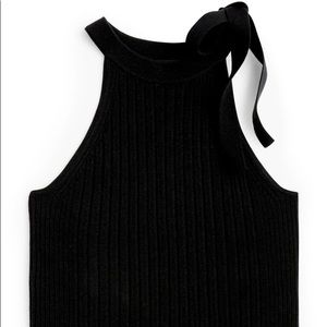 J. Crew Ribbed Halter Neck Tank